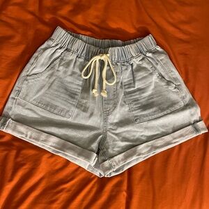 No Boundaries Light Blue Jean Shorts